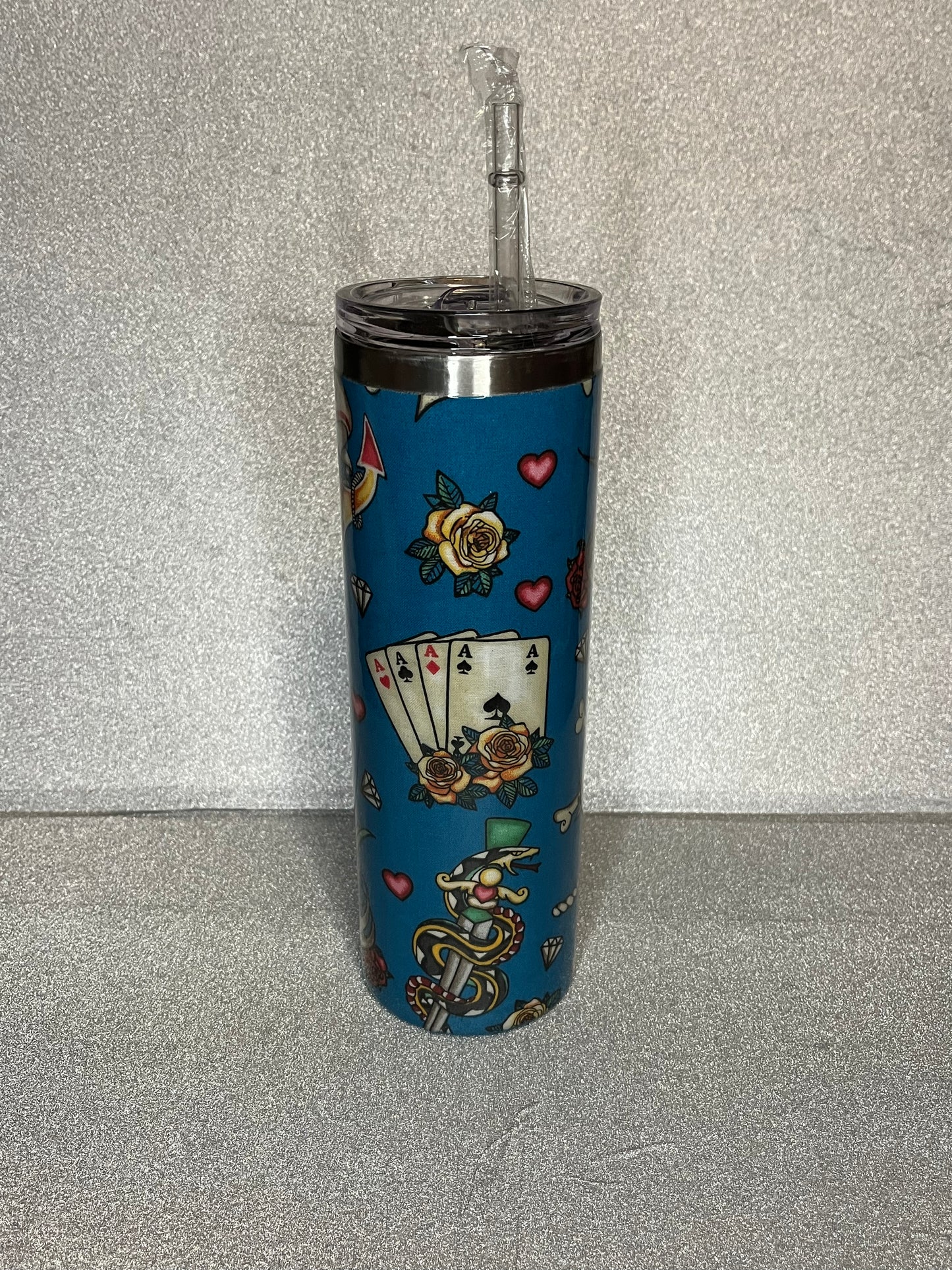 30 oz Skinny Tumbler - Sailor