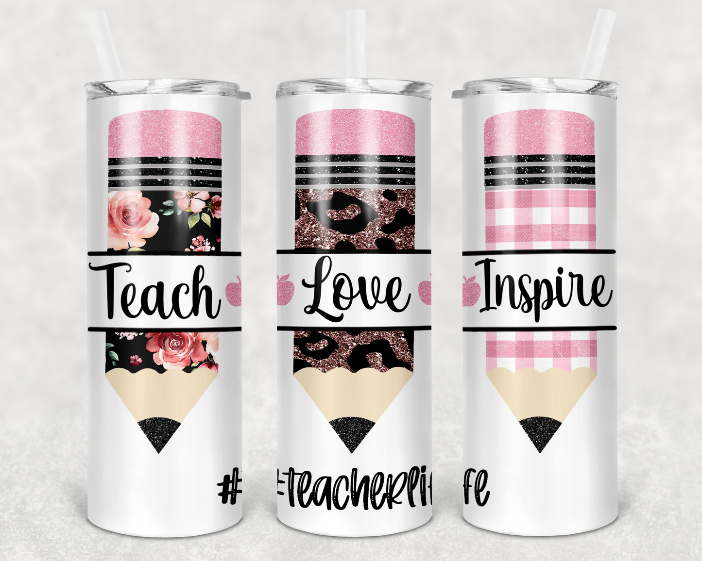 Teacher Appreciation 20 oz Skinny Tumbler