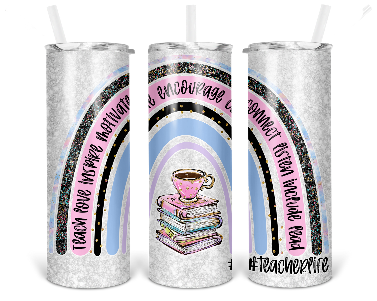 Teacher Appreciation 20 oz Skinny Tumbler