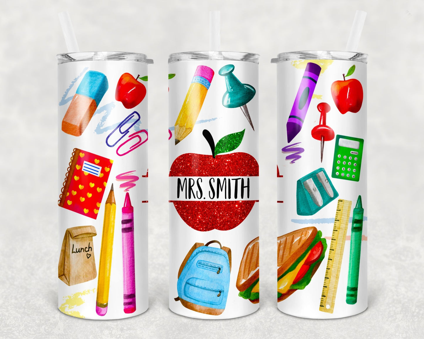 Teacher Appreciation 20 oz Skinny Tumbler