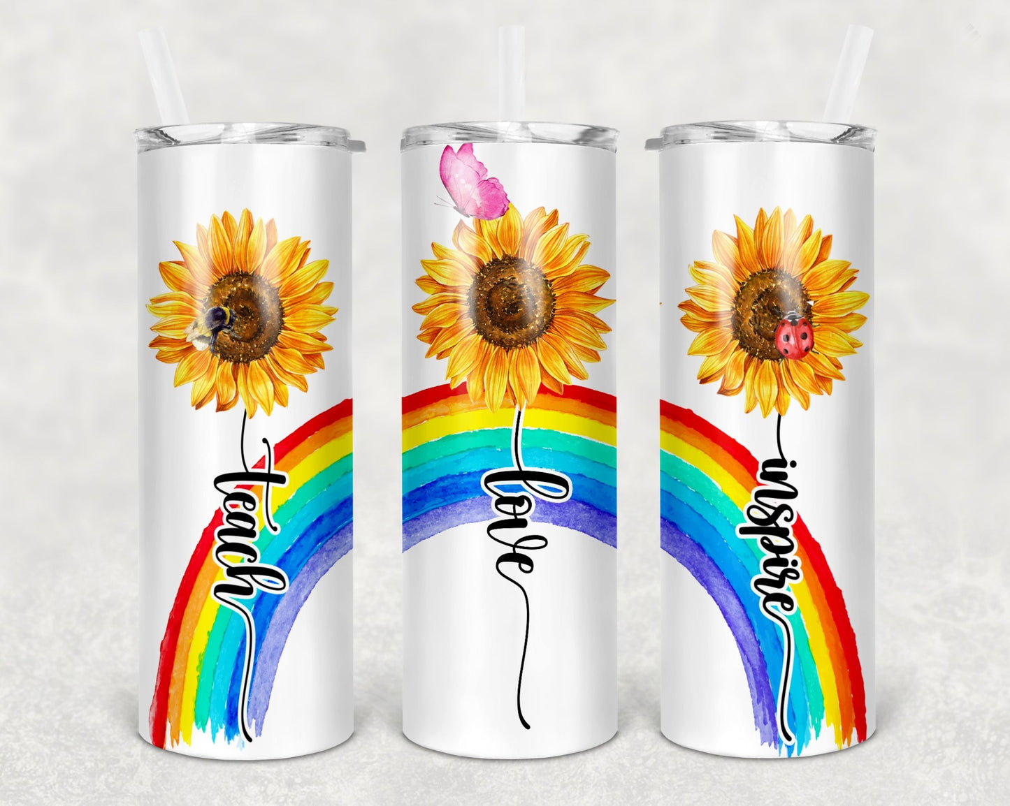 Teacher Appreciation 20 oz Skinny Tumbler